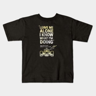 Kimi Raikkonen Leave Me Alone Mens Kids T-Shirt